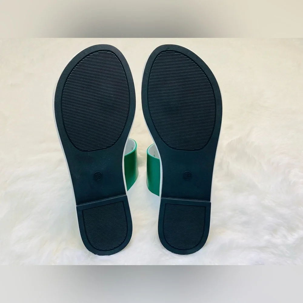 Trendy Gorgeous Metallic Buckle Flip Flops-Lightweight Soft Sole Casual Wear - Picture 7 of 7